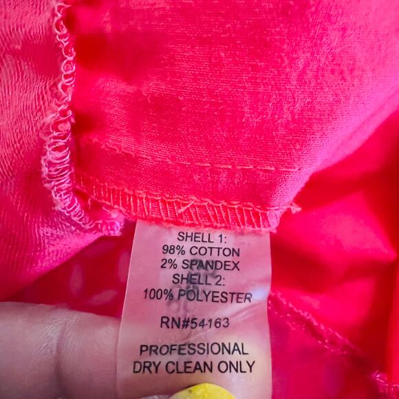 Calvin Klein Lace Cut Out Sleeveless Pleated Dress Size 10 Pink - Picture 5 of 10